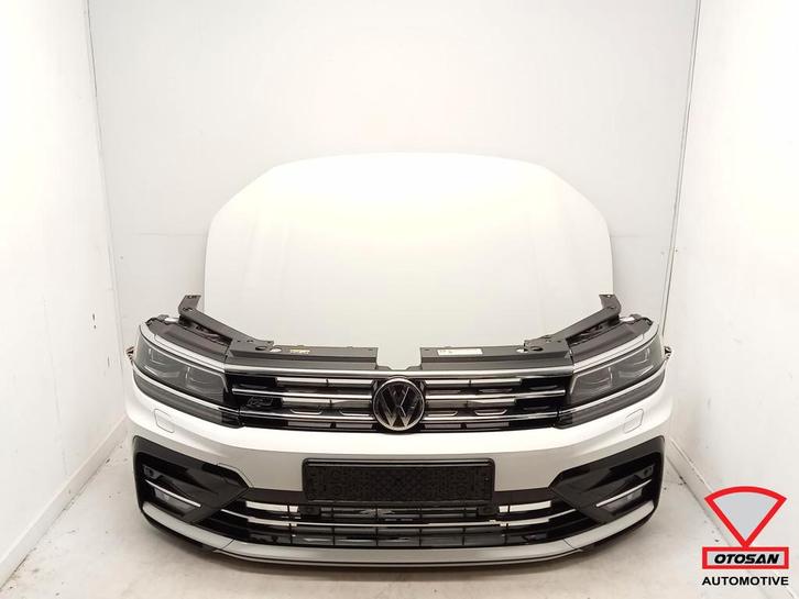 VW Tiguan 5NA R-Line Voorkop Compleet LC9A Vol LED Kop Bumpe, Auto-onderdelen, Carrosserie, Volkswagen, Gebruikt