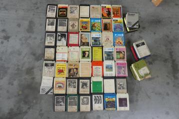 8 track cartridges + apparatuur