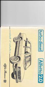 livres et brochures autos, Boeken, Auto's | Folders en Tijdschriften, Alfa Romeo, Zo goed als nieuw, Ophalen
