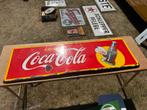 Coca Cola emaille reclamebord, Ophalen, Gebruikt, Reclamebord