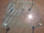 Salontafel op wielen, Ophalen, 50 tot 100 cm, Design, Vierkant