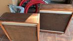 NATIONAL SB 45 vintage luidsprekers, Audio, Tv en Foto, Luidsprekerboxen, Gebruikt, Minder dan 60 watt, Front, Rear of Stereo speakers