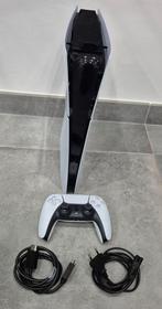 Slanke digitale console voor de PS5, Games en Spelcomputers, Ophalen of Verzenden, Zo goed als nieuw, Playstation 5