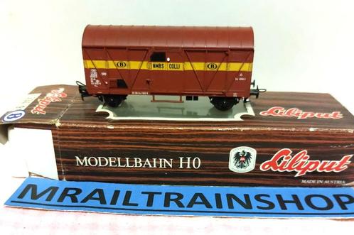 234 91 Liliput HO – Belgische gesloten wagen/Wagon Belge fer, Hobby en Vrije tijd, Modeltreinen | H0, Gebruikt, Wagon, Gelijkstroom of Wisselstroom