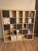 Boeken en opbergrek met kastjes en lades, Huis en Inrichting, Ophalen, 150 tot 200 cm, Zo goed als nieuw, 150 tot 200 cm