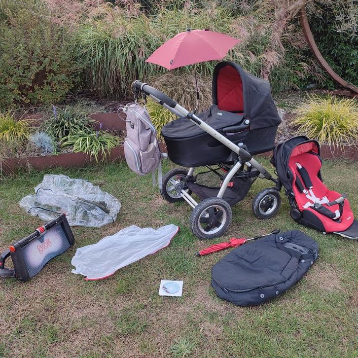 Maxi Cosi mura 3 in 1, Kinderen en Baby's, Kinderwagens en Combinaties, Zo goed als nieuw, Combiwagen, Maxi-Cosi, Luchtbanden