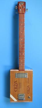 Cigar Box Guitar - 3-snarig - NIEUW, Ophalen of Verzenden, Nieuw, Hollow body
