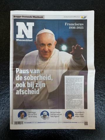 Paus Franciscus 1936-2025 beschikbaar voor biedingen