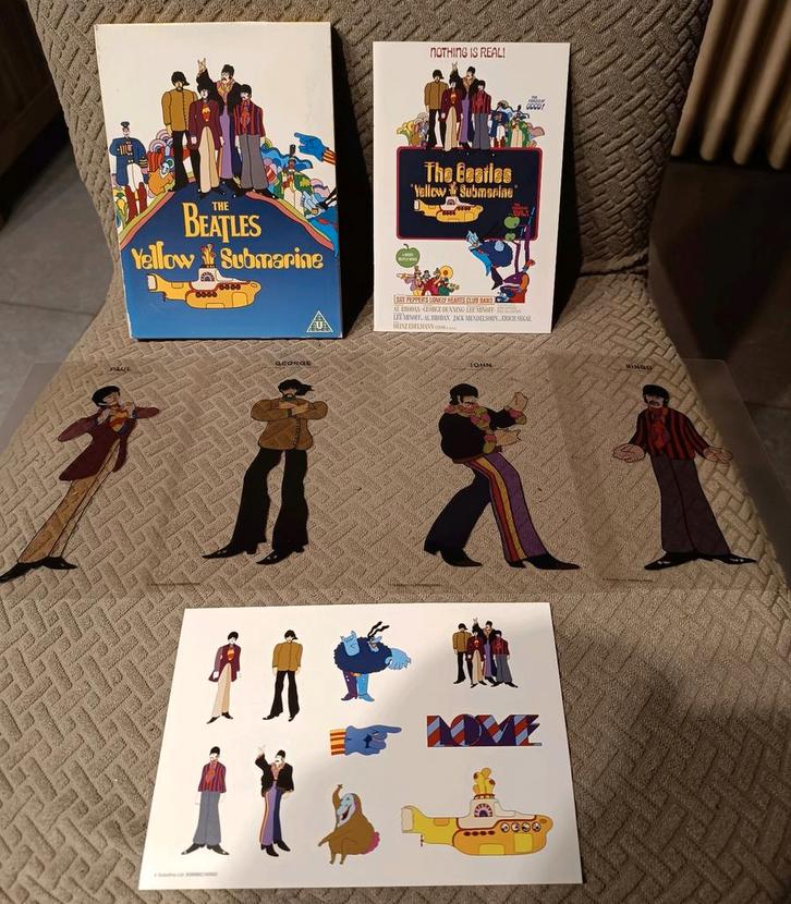 The Beatles : Yellow Submarine, Cd's en Dvd's, Dvd's | Muziek en Concerten, Ophalen of Verzenden