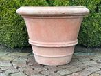 Terracotta bloempot - Impruneta Firenze - vorstbestendig, Tuin en Terras, Bloempotten, Ophalen, Rond, Terracotta, Tuin