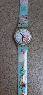 Swatch kinderhorloge muis en koe., Ophalen of Verzenden, Kinderhorloge, Retrohouse@pandora.be, Be