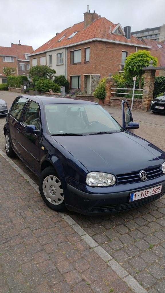 Volkswagen Golf 1999, Auto's, Volkswagen, Particulier, Golf, Benzine, Euro 5, Coupé, 3 deurs, Handgeschakeld, Blauw, Grijs, Stof