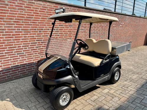 Prachtige Zgan Elektrische Clubcar Tempo Lithium met Werkbak, Sport en Fitness, Golf, Zo goed als nieuw, Golfkar, Overige merken