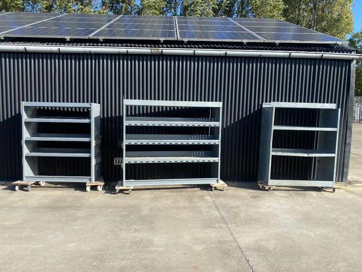 Inrichtingsrek bestelwagen verschillende formaten, Auto diversen, Overige Auto diversen, Ophalen