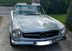 Mercedes sl 230 pagode oldtimer, Achterwielaandrijving, Zwart, Cabriolet, Leder