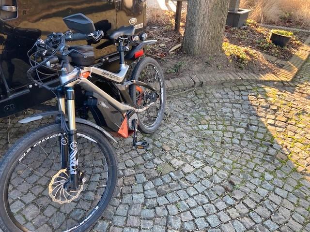 fiets M1 spitzing , mtb 75 km/u origineel, Vélos & Vélomoteurs, Vélos | VTT & Mountainbikes, Utilisé, Enlèvement ou Envoi