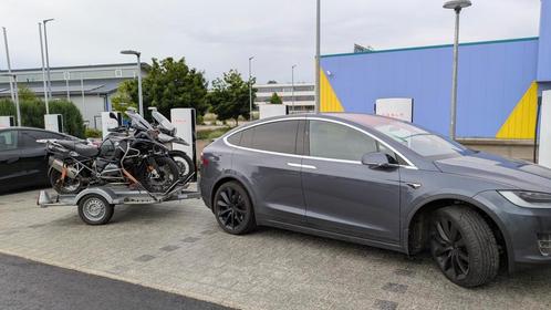 Motortrailer Te Huur: Geschikt voor 2 motoren, Auto diversen, Aanhangers en Bagagewagens, Ophalen