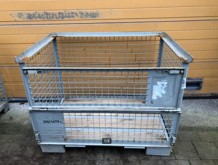 gitterboxen Gitterbox / gaascontainer, Doe-het-zelf en Bouw, Kratten en Dozen, Gebruikt, Ophalen