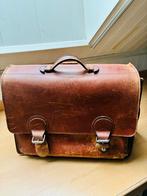 Lederen boekentas, Handtassen en Accessoires, Tassen | Schooltassen, Ophalen of Verzenden, Zo goed als nieuw