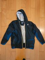Kway unisex kort model donkerblauw Le vrai Claude Orsetto L, Kleding | Heren, Ophalen, Zo goed als nieuw, Maat 52/54 (L), Blauw