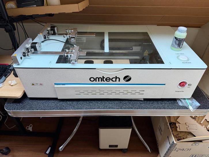 Omtech Polar laser met toebehoren, Electroménager, Électroménager & Équipement Autre, Comme neuf, Enlèvement