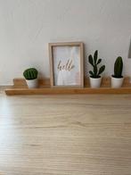 2 wandplankjes 57 cm, Ophalen, Nieuw