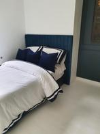 Bedframe met hoofdbord twijfelaar 120, Huis en Inrichting, Slaapkamer | Boxsprings, Zo goed als nieuw, Ophalen, Twijfelaar