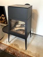 Skantherm Shaker met korte bank - vrijstaande kachel, Huis en Inrichting, Kachels, Ophalen, Houtkachel, Zo goed als nieuw, Vrijstaand