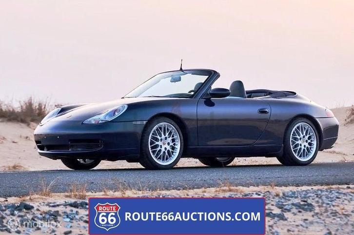 Porsche 911 Carrera 4 cabriolet | 2000 | Route 66 Auctions, Auto's, Oldtimers, Bedrijf, Te koop, Porsche, Benzine, Overige carrosserie