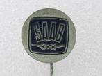 SP1985 Speldje Saab, Collections, Broches, Pins & Badges, Utilisé, Enlèvement ou Envoi