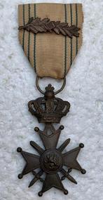 Medaille, Oorlogskruis WO-II, 40-45 met palm (Ing 1941). Zg, Armée de terre, Enlèvement ou Envoi, Ruban, Médaille ou Ailes