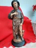 Heilige beeld st Rochus van montpellier hond, Ophalen of Verzenden