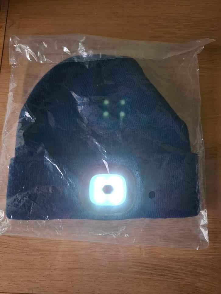 Navy muts met oplaadbaar ledlicht - Portwest, Kleding | Heren, Hoeden en Petten, Nieuw, One size fits all, Ophalen of Verzenden