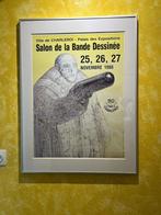 Moebius - Aluminium lijst+poster Stripboekenbeurs - 1988, Boeken, Verzenden, Zo goed als nieuw, Moebius