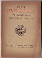Edward Vermeulen, Korte levensschets van Warden Oom, Boeken, Gelezen, Ophalen of Verzenden, België, Edward Vermeulen