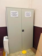 Armoire métallique avec 2 clés (Bon état), Maison & Meubles, Enlèvement, Utilisé, Métallique