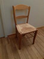 eiken boerenstoelen zitting riet, kopie antiek, 35 jaar oud, Ophalen