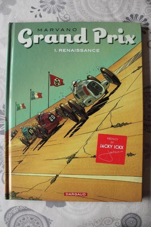 Bd - GRAND PRIX - T 1 - RENAISSANCE - MARVANO - 1er édition, Boeken, Stripverhalen, Gelezen, Eén stripboek, Ophalen of Verzenden