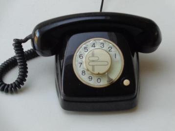 Oude Telefoon met Draaischijf, Telecommunicatie, Vaste telefoons | Niet Draadloos, Ophalen of Verzenden, Met draaischijf