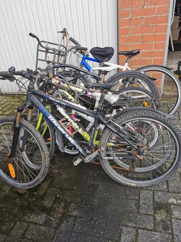 7 fietsen te koop 