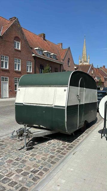 Retro caravan te koop