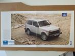 LADA NIVA BROCHURE FOLDER 8 PAGINA'S RUSSISCHE EDITIE UITERS, Ophalen of Verzenden, Zo goed als nieuw, Overige merken