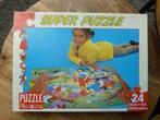 Puzzel Superpuzzel 24 stuks, Ophalen, 10 tot 50 stukjes, Gebruikt