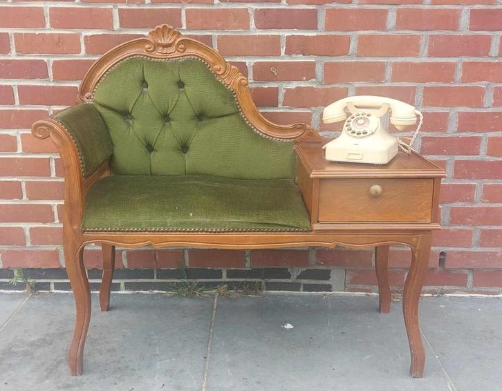 Ancien meuble téléphone, Antiquités & Art, Antiquités | Meubles | Armoires, Enlèvement