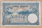 20 Francs 1950 Belgisch Congo / Mooie kwaliteit, Enlèvement ou Envoi, Billets en vrac