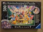 Puzzel 500 stukjes "Disney Mickey op zoek naar de schat", Ophalen, Gebruikt, Legpuzzel