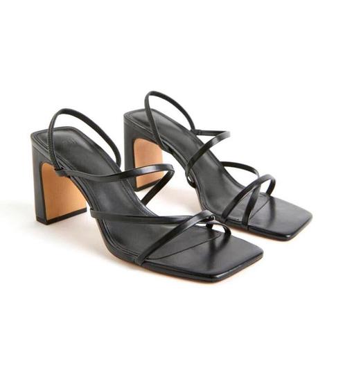 Très jolies sandales H&M, P39, portées une fois., Kleding | Dames, Schoenen, Zo goed als nieuw, Schoenen met hoge hakken, Zwart