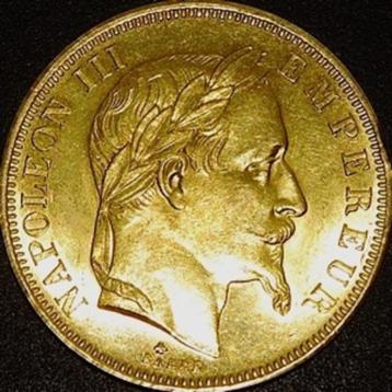 Goud - Frankrijk - 50 Francs - Napoleon III - 1865 beschikbaar voor biedingen