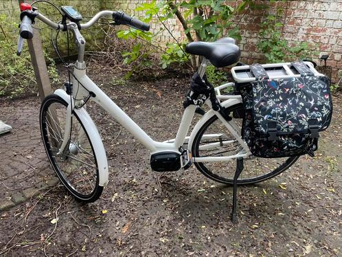 Elektrische fiets Oxford Shimano wit, Fietsen en Brommers, Elektrische fietsen, Gebruikt, Overige merken, 51 tot 55 cm, 50 km per accu of meer