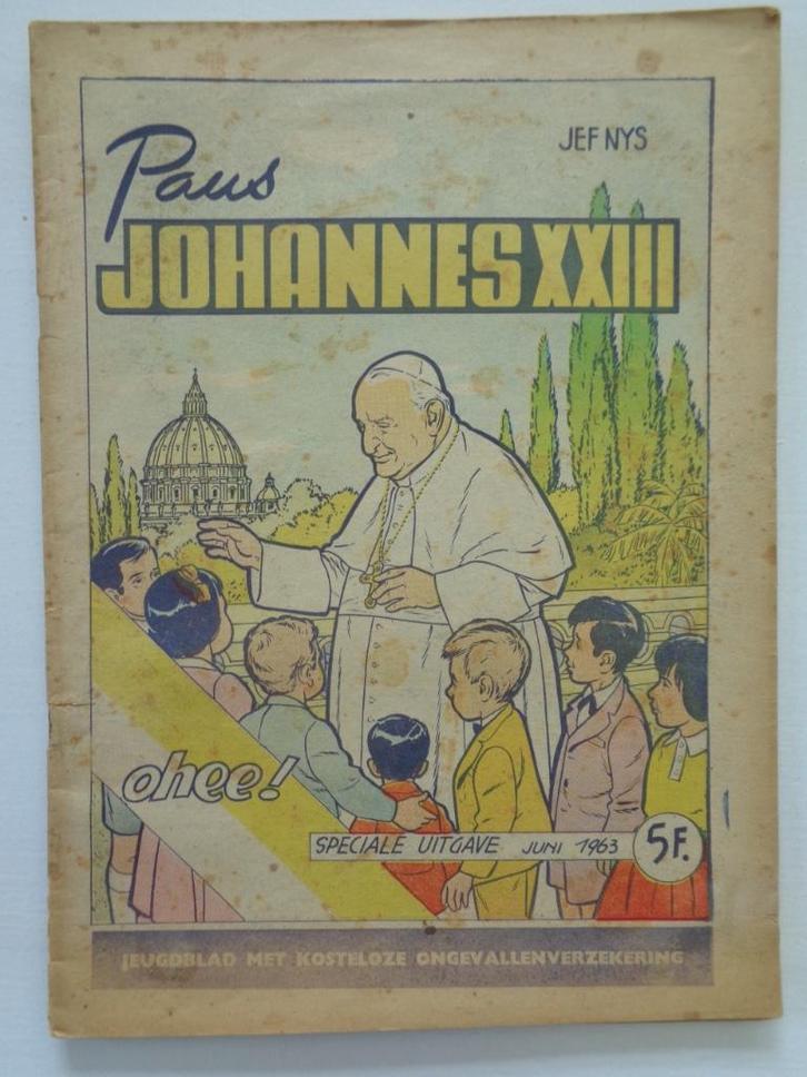 Ohee 0 - Paus Johannes XXIII - 1963, Boeken, Stripverhalen, Ophalen of Verzenden